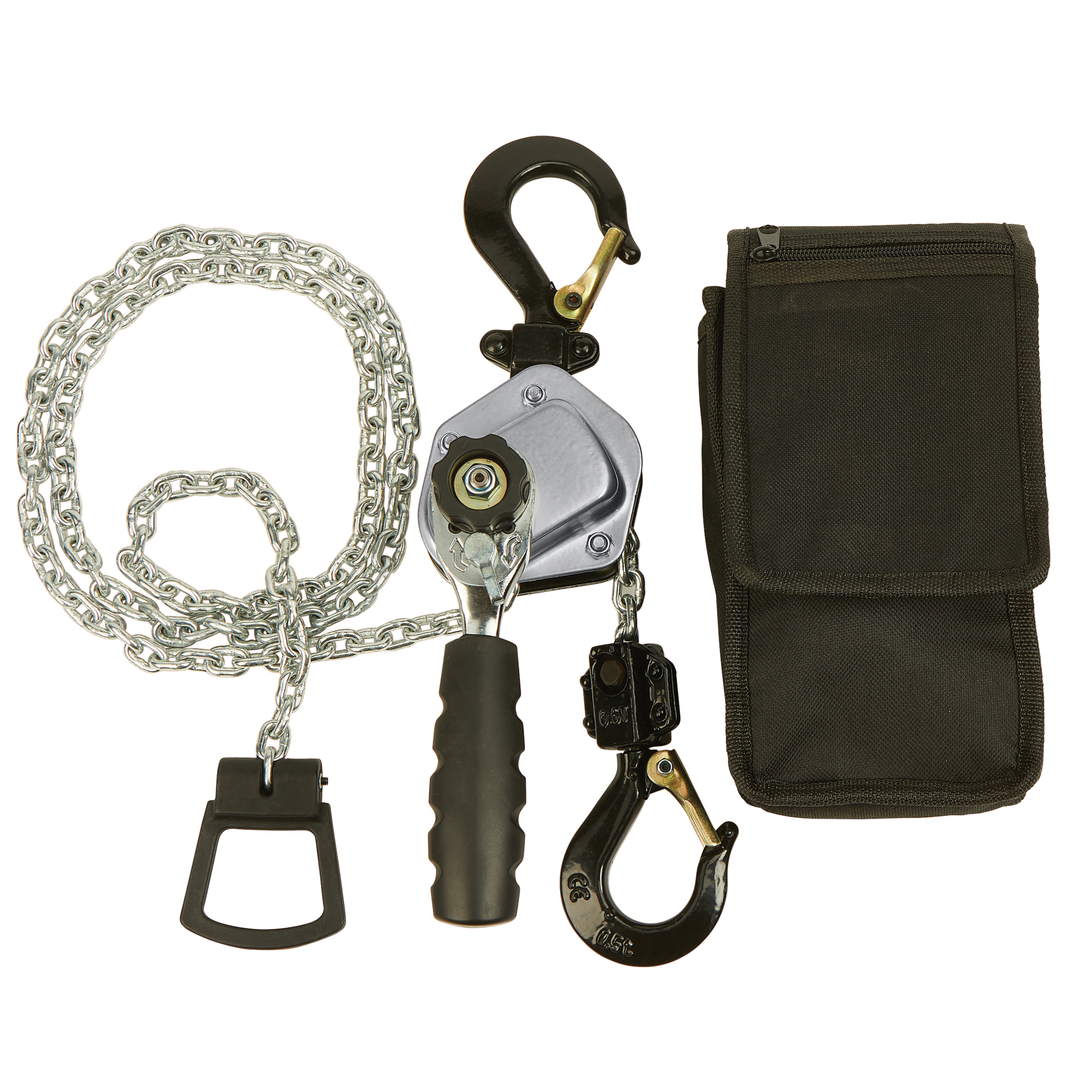 Strongway Mini Lever Chain Hoist, 1100-Lb. Capacity, 5ft. Lift